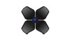 DeepCool CS R-QUADSTELLAR-G-1 Quadstellar Infinity Mini-ITX mATX TG Retail