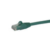 StarTech.com 35ft CAT6 Ethernet Cable - Green CAT 6 Gigabit Ethernet Wire -650MHz 100W PoE RJ45 UTP Network/Patch Cord Snagless w/Strain Relief Fluke Tested/Wiring is UL Certified/TIA 065030838559