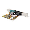 StarTech.com 2-Port PCI Express Serial Interface Card, Dual Port PCIe to RS232 (DB9) Serial Card, 16C1050 UART, Low/Full Profile Brackets, COM Retention, For Windows/Linux 065030899376