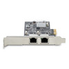 StarTech.com 2-Port 2.5Gbps NBASE-T PCIe Network Card, Intel I225-V, Dual-Port Computer Network Card, Multi-Gigabit NIC, PCI Express Server LAN Card, Desktop Ethernet Interface 065030898140