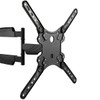 StarTech.com Full Motion TV Wall Mount - 32-55 inch (77lb/35kg) VESA Displays - Low Profile Universal Flat Screen TV Wall Mount - Heavy Duty Adjustable Tilt/Swivel Articulating Arm Bracket 45212