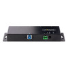 StarTech.com 4-Port Industrial USB 3.0 5Gbps Hub - Rugged USB Hub w/ ESD and Surge Protection - DIN/Wall/Desk Mountable USB-A Hub - USB Expander w/Locking Ports, Heavy Duty 065030898010