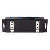 StarTech.com 4-Port Industrial USB 3.0 5Gbps Hub - Rugged USB Hub w/ ESD and Surge Protection - DIN/Wall/Desk Mountable USB-A Hub - USB Expander w/Locking Ports, Heavy Duty 065030898010