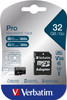 Verbatim 47041 32GB Pro 600X microSDHC Memory 023942470410