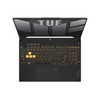 ASUS TUF Gaming F15 FX507VU-DS91-CA notebook i9-13900H 39.6 cm (15.6") Full HD Intel Core i9 16 GB DDR4-SDRAM 512 GB SSD NVIDIA GeForce RTX 4050 Wi-Fi 6 (802.11ax) Windows 11 Home Black, Grey 197105043909