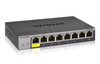 Netgear GS108T-300 Managed L2 Gigabit Ethernet (10/100/1000) Grey 45555