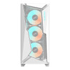 Gigabyte CS GB-C301GW GIGABYTE C301 GLASS WHITE MidTower ARGB Fan White Retail