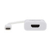 Tripp Lite U444-06N-HD8KW USB-C to HDMI Adapter (M/F) - 8K, HDR, 4:4:4, HDCP 2.3, White 037332275271