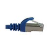 Tripp Lite N262-S10-BL Cat6a 10G Snagless Shielded Slim STP Ethernet Cable (RJ45 M/M), PoE, Blue, 10 ft. (3.1 m) 037332276056