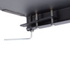 StarTech.com Clamp-On Steel Desk Corner Sleeve for L-Shaped/Corner Desk, For 0.5-1.5in (12.7-38.1mm) Desks, Increase Space for Keyboard/Mouse, Desk Extender/Tray For Wooden/Steel Desks, Ships Assembled 065030882330
