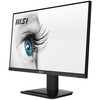 MSI Pro MP243X 23.8 Inch Monitor, Full HD (1920 x 1080), 100Hz, IPS, 4ms, HDMI, DisplayPort, Built-in Speakers, Anti-Glare, Anti-Flicker, Less Blue light, TÜV Certified, VESA, Kensington, Black 824142310045