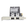 StarTech.com 2-Port GbE SFP Network Card, PCIe 2.0 x1, Intel I350-AM2 2x 1GbE Controller, 1000BASE Copper/Fiber Optic, Dual-Port Gigabit Ethernet NIC, Desktop/Server Backplanes - Windows and Linux Compatible 065030899918