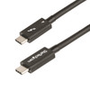 StarTech.com 1.6ft Thunderbolt 4 Cable - 40Gbps - 100W PD - 4K/8K Video - Intel-Certified Thunderbolt Cable - Compatible w/USB 4/Thunderbolt 3/USB 3.2/USB Type-C/DisplayPort 065030893466
