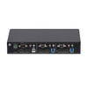StarTech.com 2-Port Dual-Monitor DisplayPort KVM Switch, RS232 Serial Control, 4K 60Hz, 2x USB 5Gbps Hub Ports, 2x USB 2.0 HID Ports, Hotkey/Pushbutton Switching, TAA Compliant - Includes 2x DP and USB Host Cables 065030900485