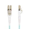 StarTech.com 450FBLCLC5SW fibre optic cable 5 m LC LOMM OM4 Aqua colour 065030900751
