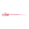 C2G 0.3m Cat6a Snagless Unshielded (UTP) Slim Ethernet Patch Cable - Pink 757120301950