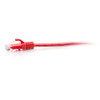 C2G 1.5m Cat6a Snagless Unshielded (UTP) Slim Ethernet Patch Cable - Red 757120301622