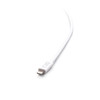 C2G 3ft (0.9m) USB-C® Male to Lightning Male Sync and Charging Cable - White 757120545583