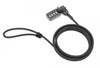 Compulocks T-bar Security Combination Cable Lock Black 856282004010