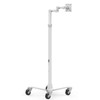 Compulocks Medical Rolling Cart Extended - VESA Compatible White 819472022997