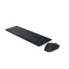 DELL KM5221W keyboard Mouse included RF Wireless QWERTY US International Black 884116382621