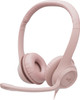 Logitech H390 Headset Wired Head-band Office/Call center USB Type-A Pink 97855181954