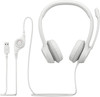 Logitech H390 Headset Wired Head-band Office/Call center USB Type-A White 97855181978