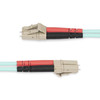 StarTech.com 25m (82ft) LC/UPC to LC/UPC OM4 Multimode Fiber Optic Cable, 50/125µm LOMMF/VCSEL Zipcord Fiber, 100G Networks, Low Insertion Loss, LSZH Fiber Patch Cord 65030900812