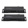 StarTech.com 4K HDMI over Fiber Extender Kit, 4K 60Hz up to 3300ft/1km (Single Mode) or 1000ft/300m (Multimode) LC Fiber Optic, HDR, HDCP, 3.5mm Audio/RS232/IR Extender, Transmitter and Receiver Kit 65030897303