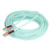StarTech.com 20m (65ft) LC/UPC to LC/UPC OM4 Multimode Fiber Optic Cable, 50/125µm LOMMF/VCSEL Zipcord Fiber, 100G Networks, Low Insertion Loss, LSZH Fiber Patch Cord 65030900690