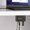StarTech.com 5G4AINDRM-USB-A-HUB interface hub USB 3.2 Gen 1 (3.1 Gen 1) Type-B 5000 Mbit/s Black 65030898188