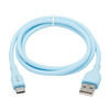 Tripp Lite U038AB-003-S-LB Safe-IT USB-A to USB-C Antibacterial Cable, USB 2.0, Ultra Flexible (M/M), Light Blue, 3 ft. (0.91 m) 37332277183