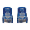 Tripp Lite N261-001-BL Cat6a 10G Snagless Molded UTP Ethernet Cable (RJ45 M/M), PoE, Blue, 1 ft. (0.3 m) 37332277213