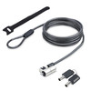 StarTech.com Nano Laptop Cable Lock, 6ft (2m), Anti-Theft Keyed Lock, Security Cable Locks Nano Slot Notebooks, For EliteBook/LenovoX1/2-1 Laptops, Cut-Resistant, Steel Cable Lock For Laptop 065030899390