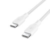 Belkin BOOST CHARGE USB cable 2 m USB 2.0 USB C White 745883842094 CAB014BT2MWH