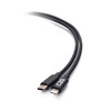 C2G 6ft (1.8m) USB-C® Male to Lightning Male Sync and Charging Cable - Black 757120545569 C2G54556