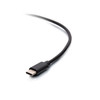 C2G 3ft (0.9m) USB-C® Male to Lightning Male Sync and Charging Cable - Black 757120545552 C2G54555