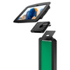 Compulocks Galaxy Tab A8 10.5" Space Enclosure Brandable Floor Stand Plus Hub Black 819472029354 140B105GA8SBH01
