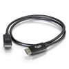 C2G 54400 DisplayPort cable 0.91 m Black 757120544005