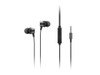 Lenovo 4XD1J77352 headphones/headset Wired In-ear Office/Call center Black 195892059820