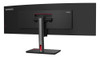 Lenovo ThinkVision P49w-30 LED display 124.5 cm (49") 5120 x 1440 pixels DQHD Black