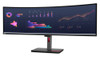 Lenovo ThinkVision P49w-30 LED display 124.5 cm (49") 5120 x 1440 pixels DQHD Black 196802297486