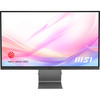 MSI Modern MD271UL 27 Inch Monitor, UHD (3840 x 2160), 60Hz, IPS, 4ms, Adaptive-Sync, 2x HDMI, DisplayPort, USB Type-C, Anti-Glare, Anti-Flicker, Less Blue light, TÜV Certified, Kensington, Grey 824142306208