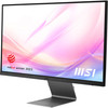 MSI Modern MD271UL 27 Inch Monitor, UHD (3840 x 2160), 60Hz, IPS, 4ms, Adaptive-Sync, 2x HDMI, DisplayPort, USB Type-C, Anti-Glare, Anti-Flicker, Less Blue light, TÜV Certified, Kensington, Grey 824142306208