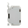 Tripp Lite N235-D01-SH-6A Cat6a Shielded In-Line DIN-Rail Mountable Snap-In Coupler (RJ45 F/F), TAA 037332277190
