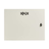 Tripp Lite SRN4G9US SmartRack Industrial Enclosure with Lock - NEMA 4, Wall Mount, Metal Construction, Hinged Back, 28 in. Depth, 9U, Gray 037332277145