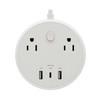 Tripp Lite TLP26PD30WCAM surge protector White 2 AC outlet(s) 120 V 1.83 m 037332274915