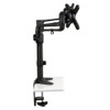 Tripp Lite DDR1327SDFC Dual Full Motion Flex Arm Desk Clamp for 13" to 27" Monitors 037332184863