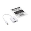 Tripp Lite U444-06N-HD8K6W USB-C to HDMI Adapter (M/F) - 8K 60 Hz, HDR, 4:4:4, HDCP 2.3, White 037332272638