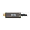 Tripp Lite U428F-30M-D3 USB-A to USB-C AOC Cable (M/M) - USB 3.2 Gen 2 (10Gbps) Plenum-Rated Fiber Active Optical - Data Only, Black, 30 m (98 ft.) 037332275059